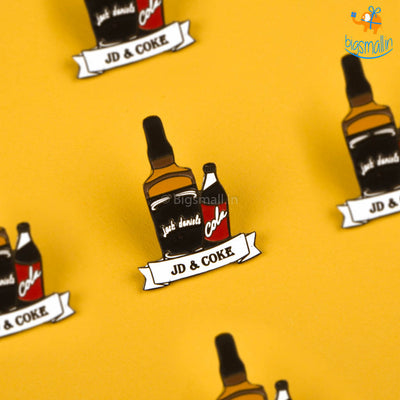 JD & Coke Lapel Pin
