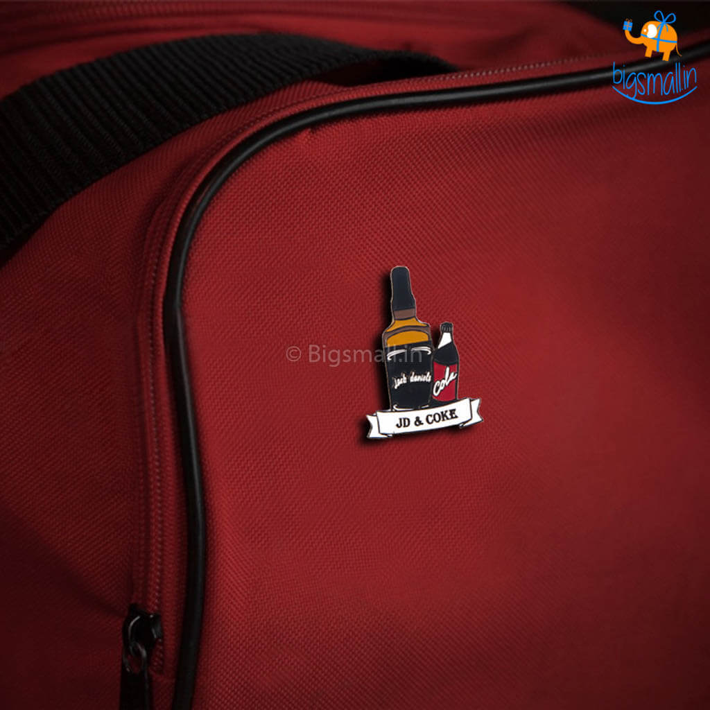JD & Coke Lapel Pin