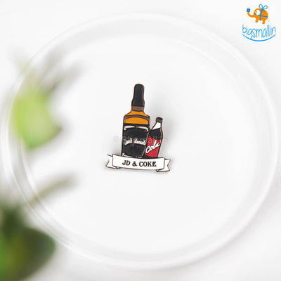 JD & Coke Lapel Pin