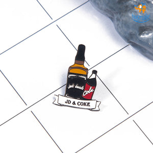JD & Coke Lapel Pin