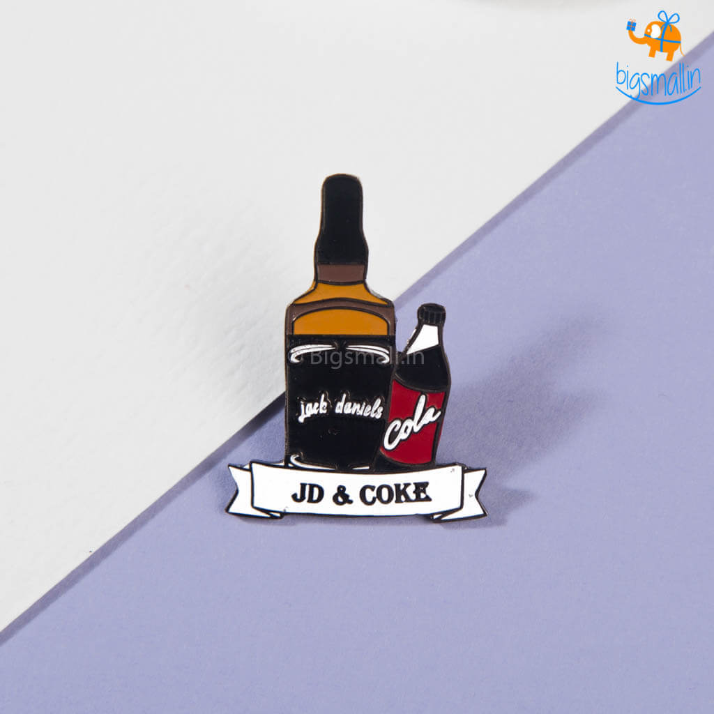 JD & Coke Lapel Pin