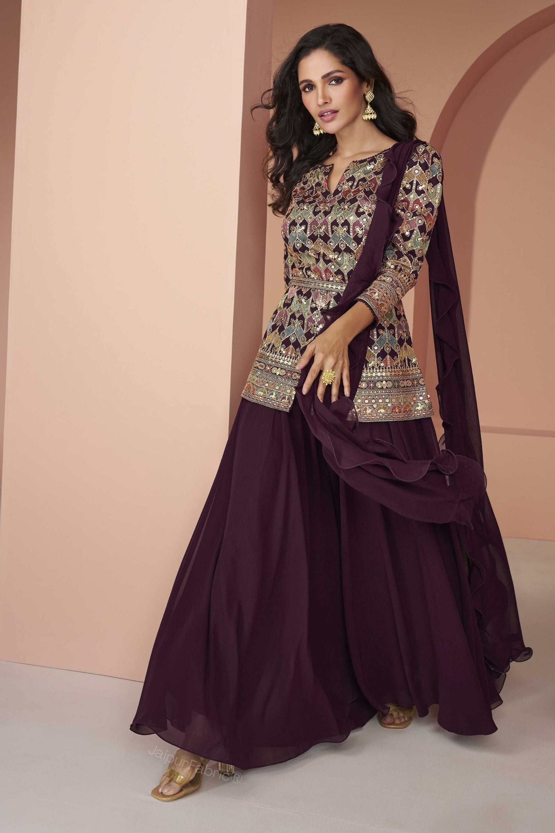 Georgette Party Wear Salwar Kameez