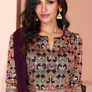 Georgette Party Wear Salwar Kameez