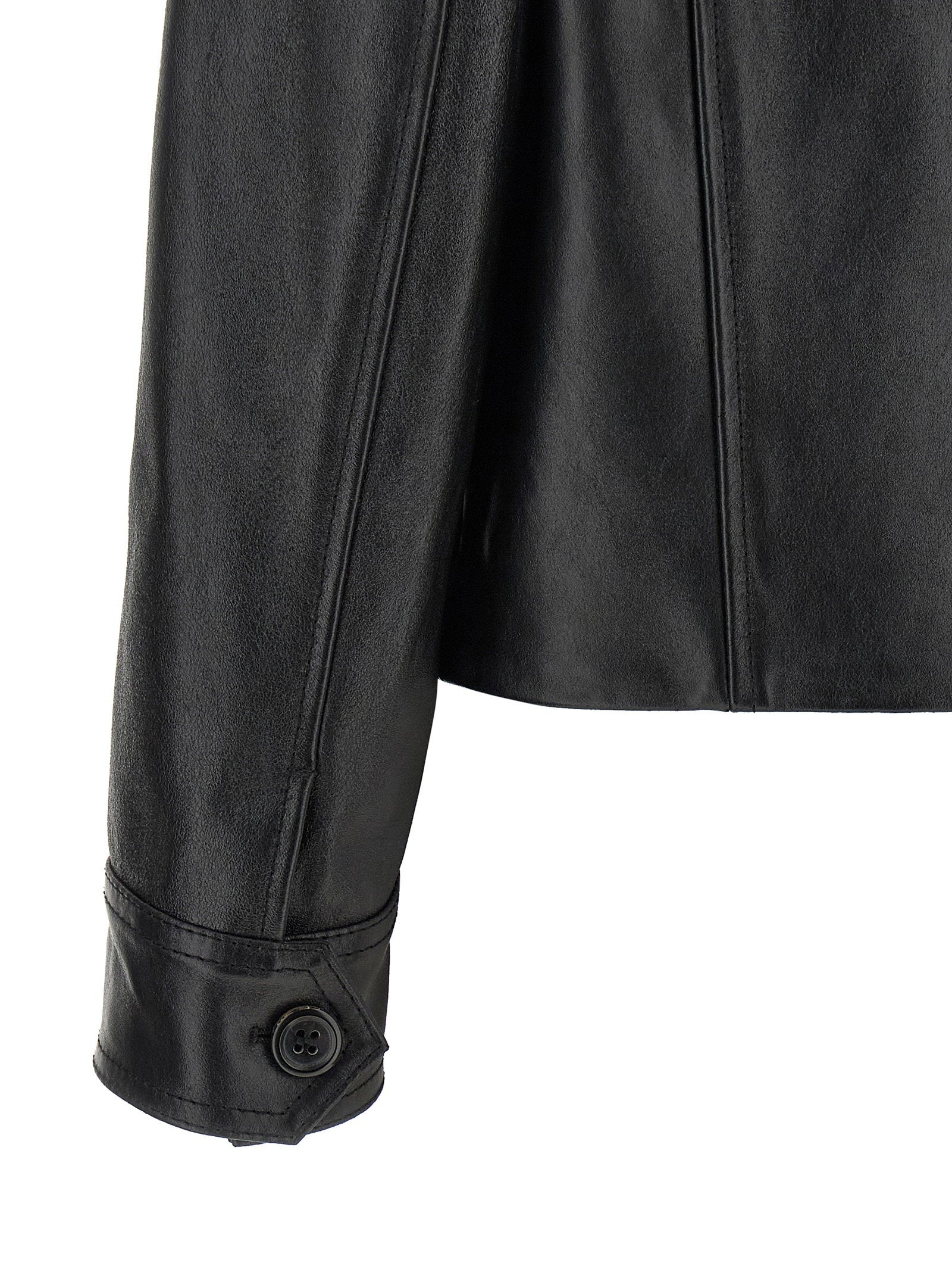Marni Leather And Suede Jacket