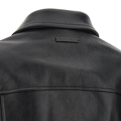Marni Leather And Suede Jacket