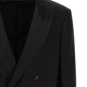 Tom Ford Tone-on-tone Polka Dot Blazer