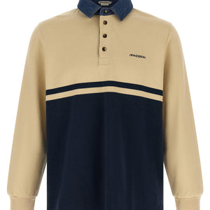 J.w.anderson Contrast Collar Polo Shirt