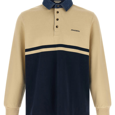 J.w.anderson Contrast Collar Polo Shirt