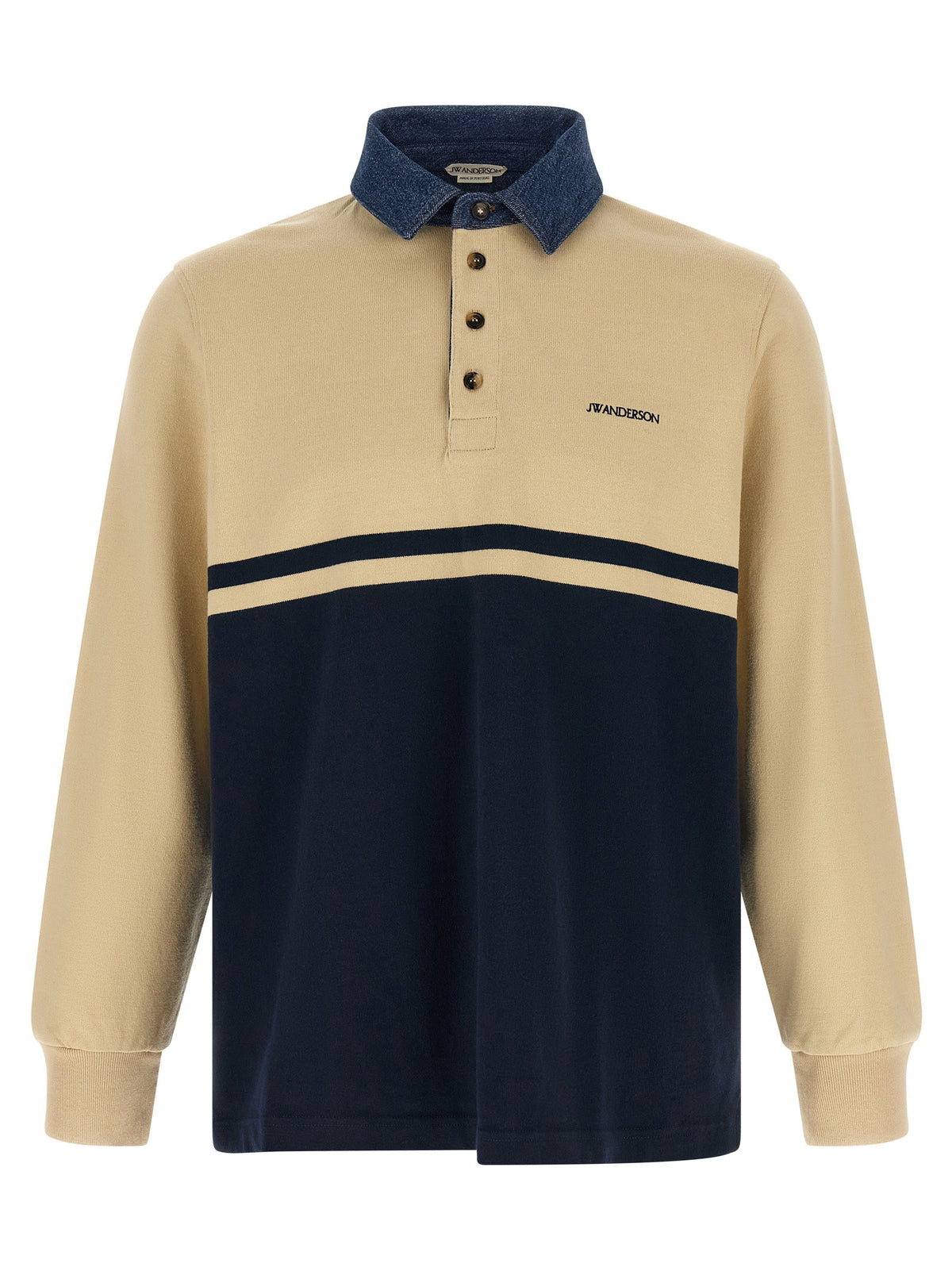 J.w.anderson Contrast Collar Polo Shirt