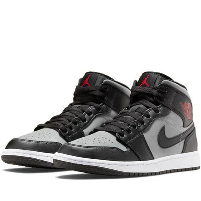 JORDAN 1 MID SHADOW RED