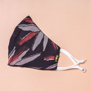 Bagru Block Printed Cotton 3 Layer Snug Fit Face Cover