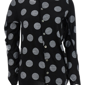 Junya Watanabe Polka Dot Maxi Cardigan