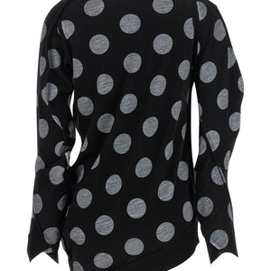 Junya Watanabe Polka Dot Maxi Cardigan