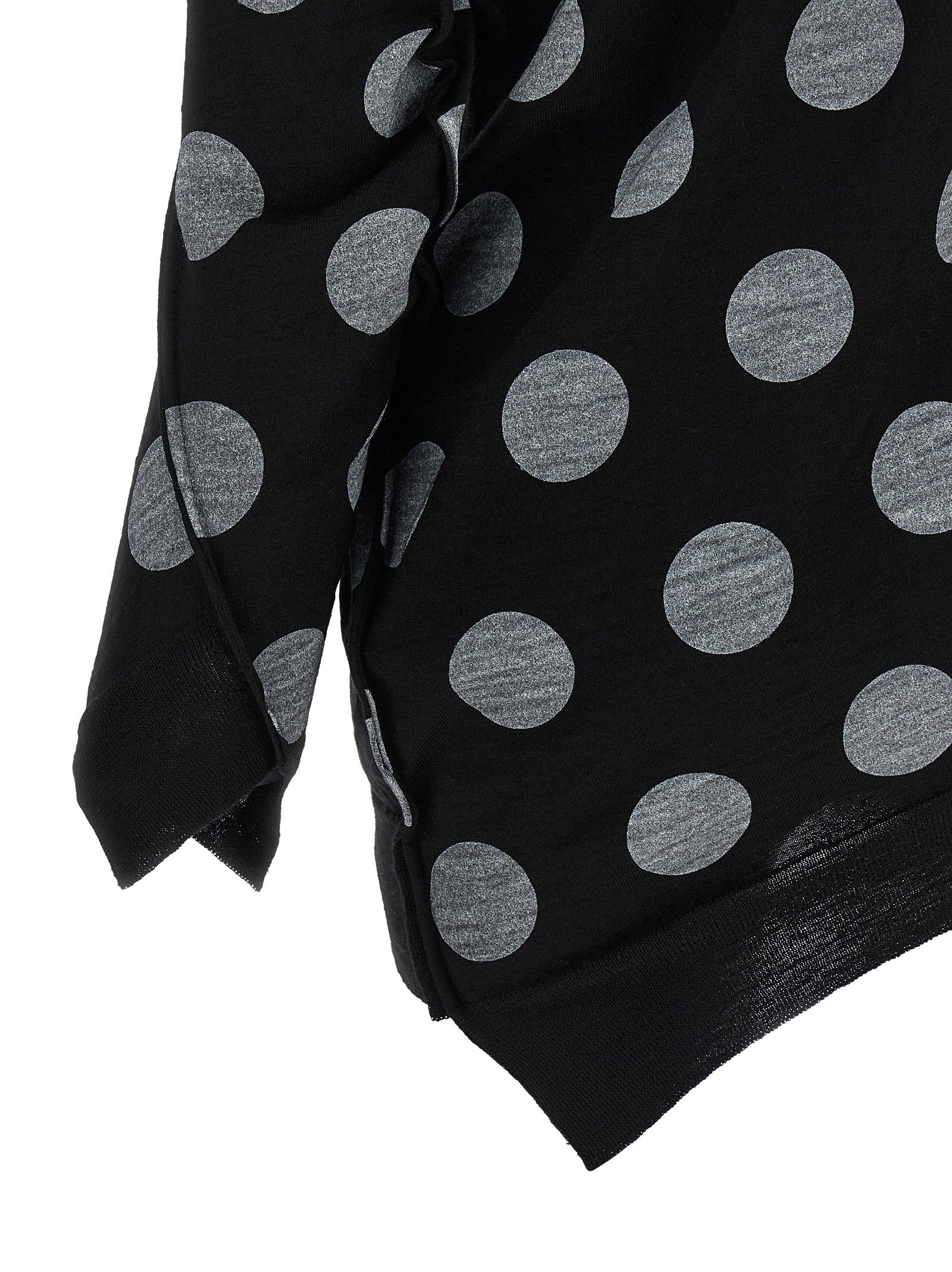 Junya Watanabe Polka Dot Maxi Cardigan