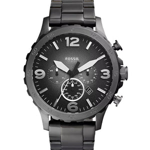 Fossil Nate Grey Dial Men 50mm JR1437