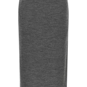Junya Watanabe Mélange Wool Skirt