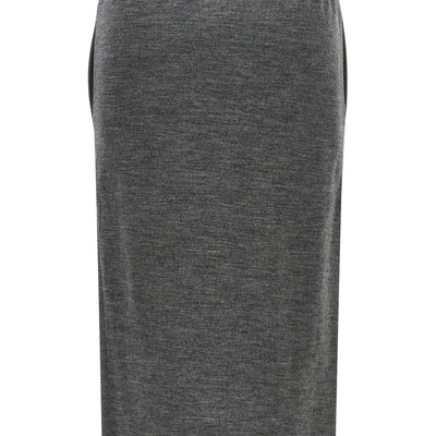 Junya Watanabe Mélange Wool Skirt