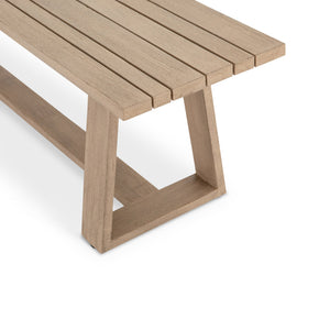 Zed Indoor / Outdoor Dining Bench