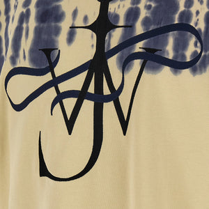 J.w.anderson Ribbon Anchor Tie-dye T-shirt