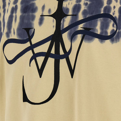 J.w.anderson Ribbon Anchor Tie-dye T-shirt