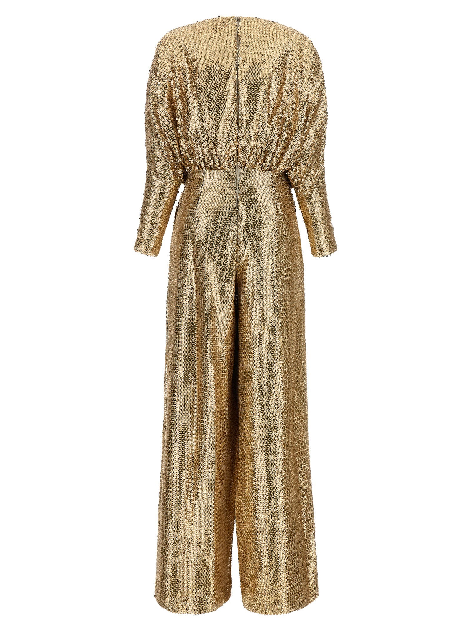 Elie Saab Sequin Jersey Jumpsuit