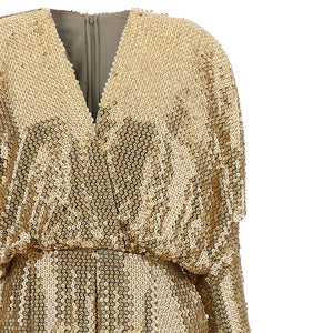 Elie Saab Sequin Jersey Jumpsuit
