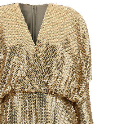 Elie Saab Sequin Jersey Jumpsuit