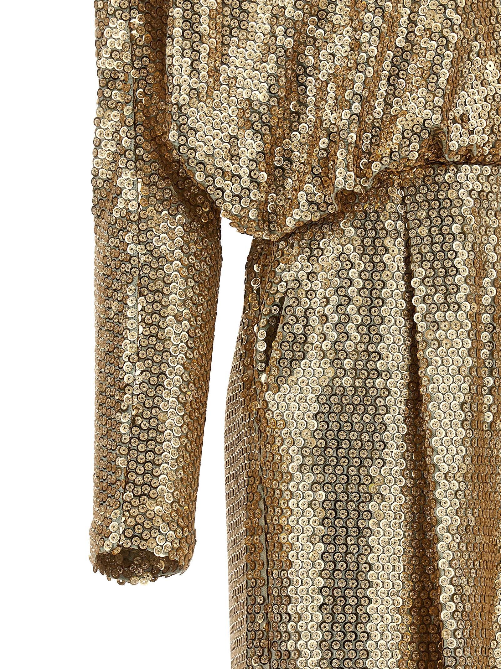 Elie Saab Sequin Jersey Jumpsuit