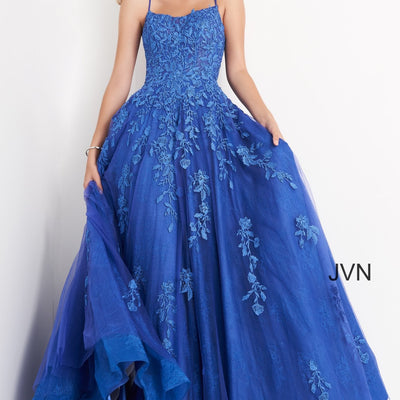 Tulle Sleeveless A-line Gown by Jovani 06644