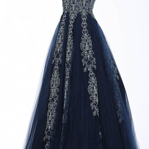 Tulle Sleeveless A-line Gown by Jovani 59046