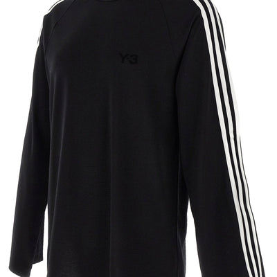Y-3 Long Sleeve Tee 3-stripes T-shirt
