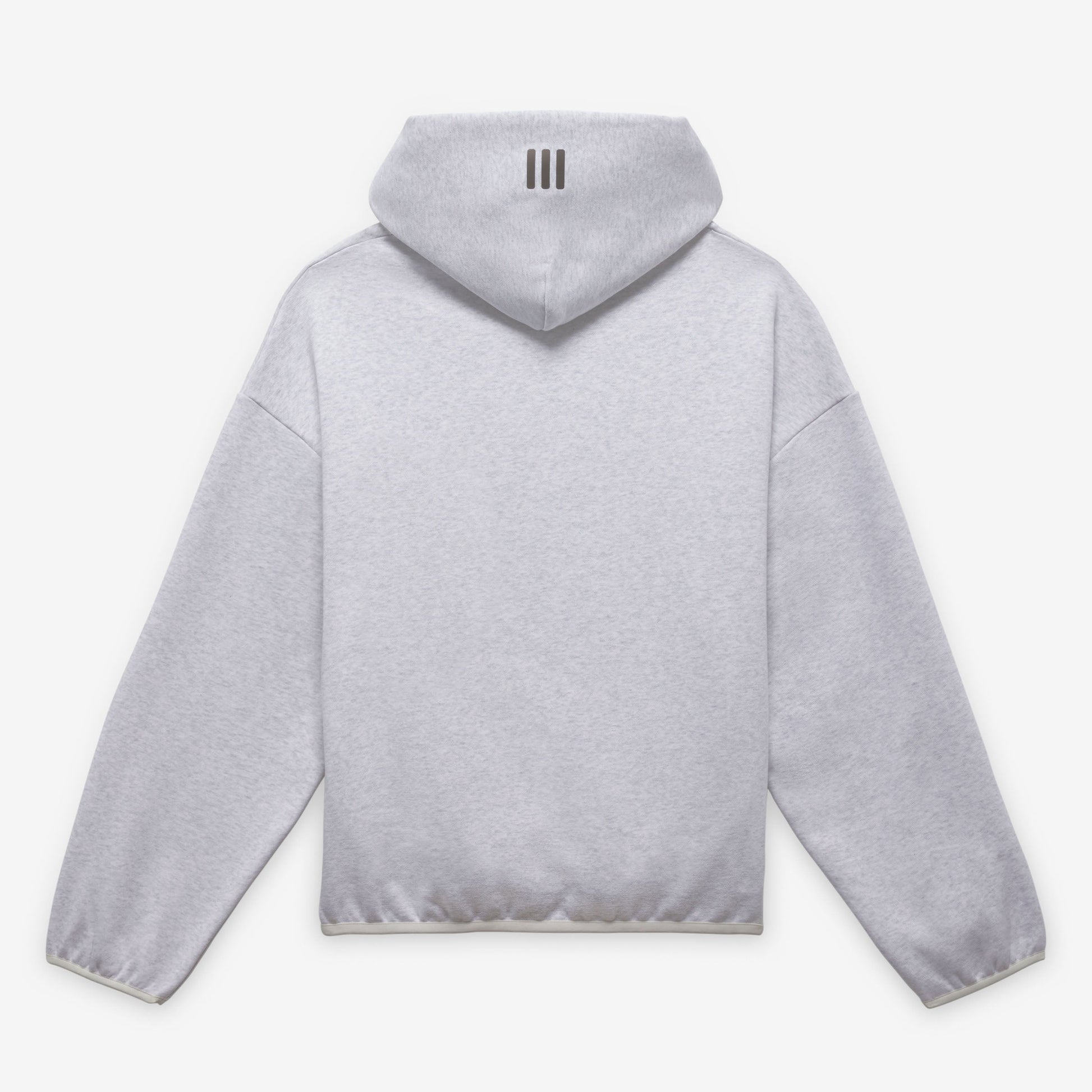 ADIDAS | FEAR OF GOD ATHLETICS COTTON FLEECE HOODIE { LIGHT GREY HEATHER