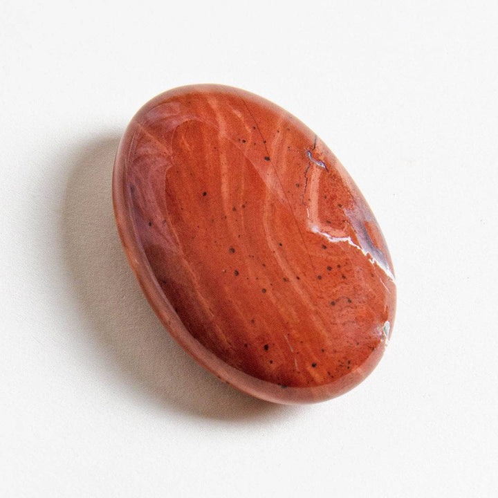 Red Jasper Palm Stone