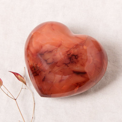 Carnelian Hearts - AAA Premium Quality