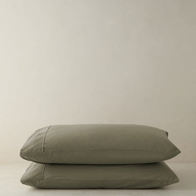Juna Washed Percale Pillowcases (Set of 2)