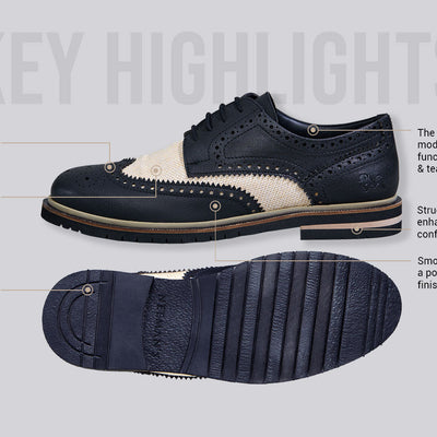 Jute Dress Oxfords : Black