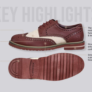 Jute Dress Oxfords : Brown