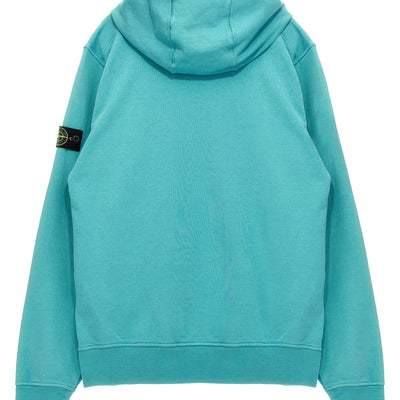 Stone Island Junior Logo Badge Hoodie