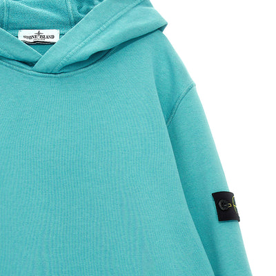 Stone Island Junior Logo Badge Hoodie