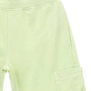 Stone Island Junior Cargo Badge Logo Bermuda Shorts