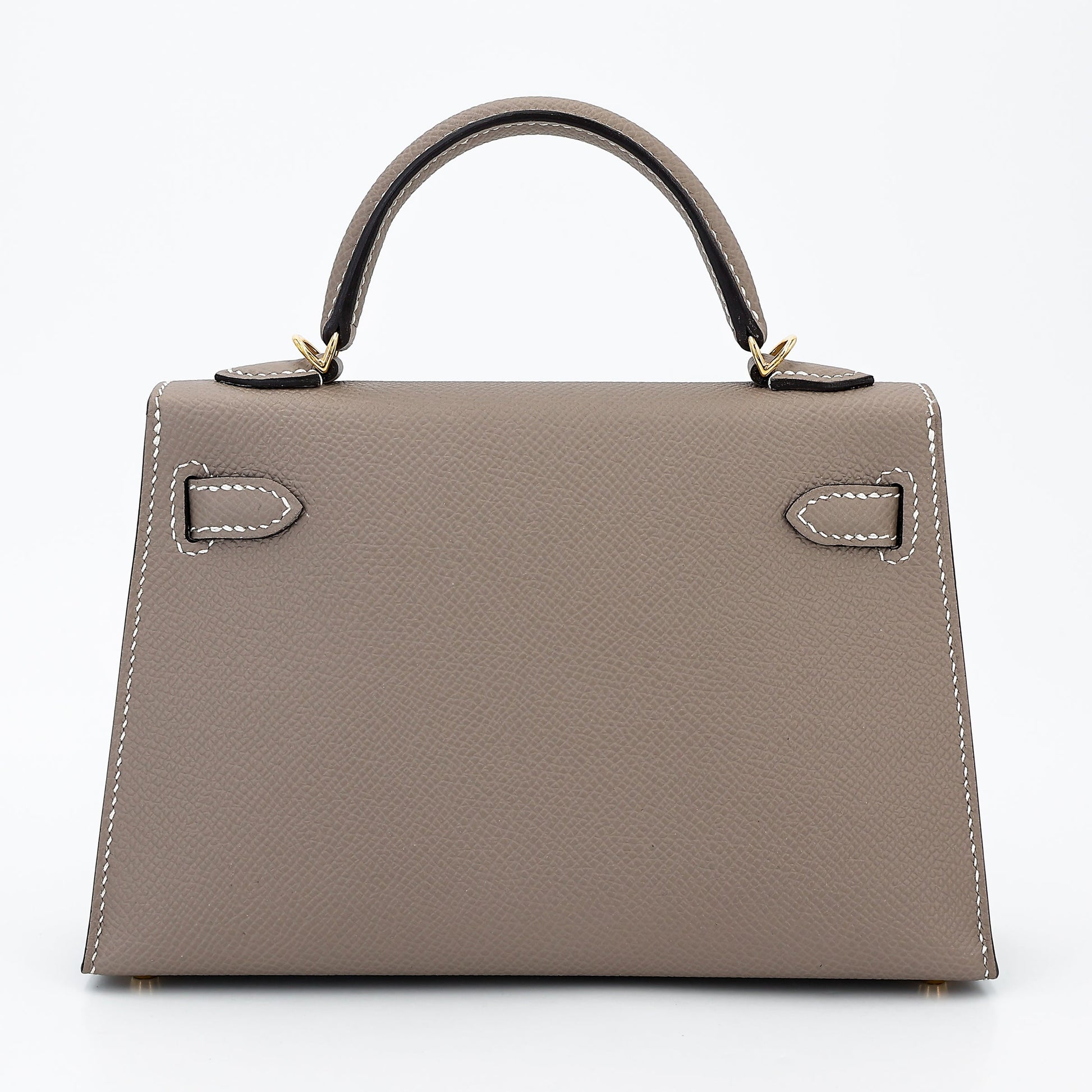 HERMÈS Mini Kelly II HSS Gris Asphalte Epsom Gold hardware