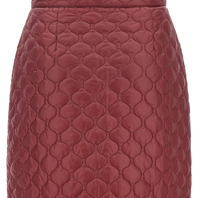 Moncler Square Quilting Skirt