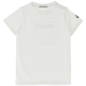 Moncler Enfant Logo Embroidery T-shirt
