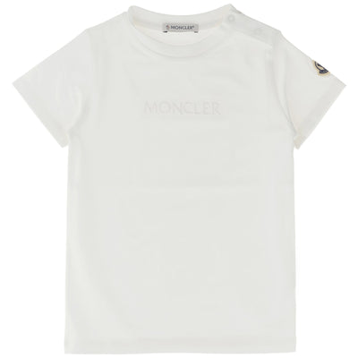 Moncler Enfant Logo Embroidery T-shirt