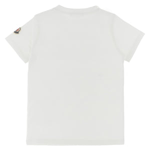 Moncler Enfant Logo Embroidery T-shirt