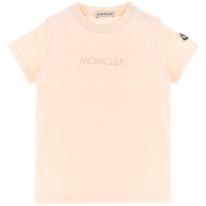 Moncler Enfant Logo Embroidery T-shirt