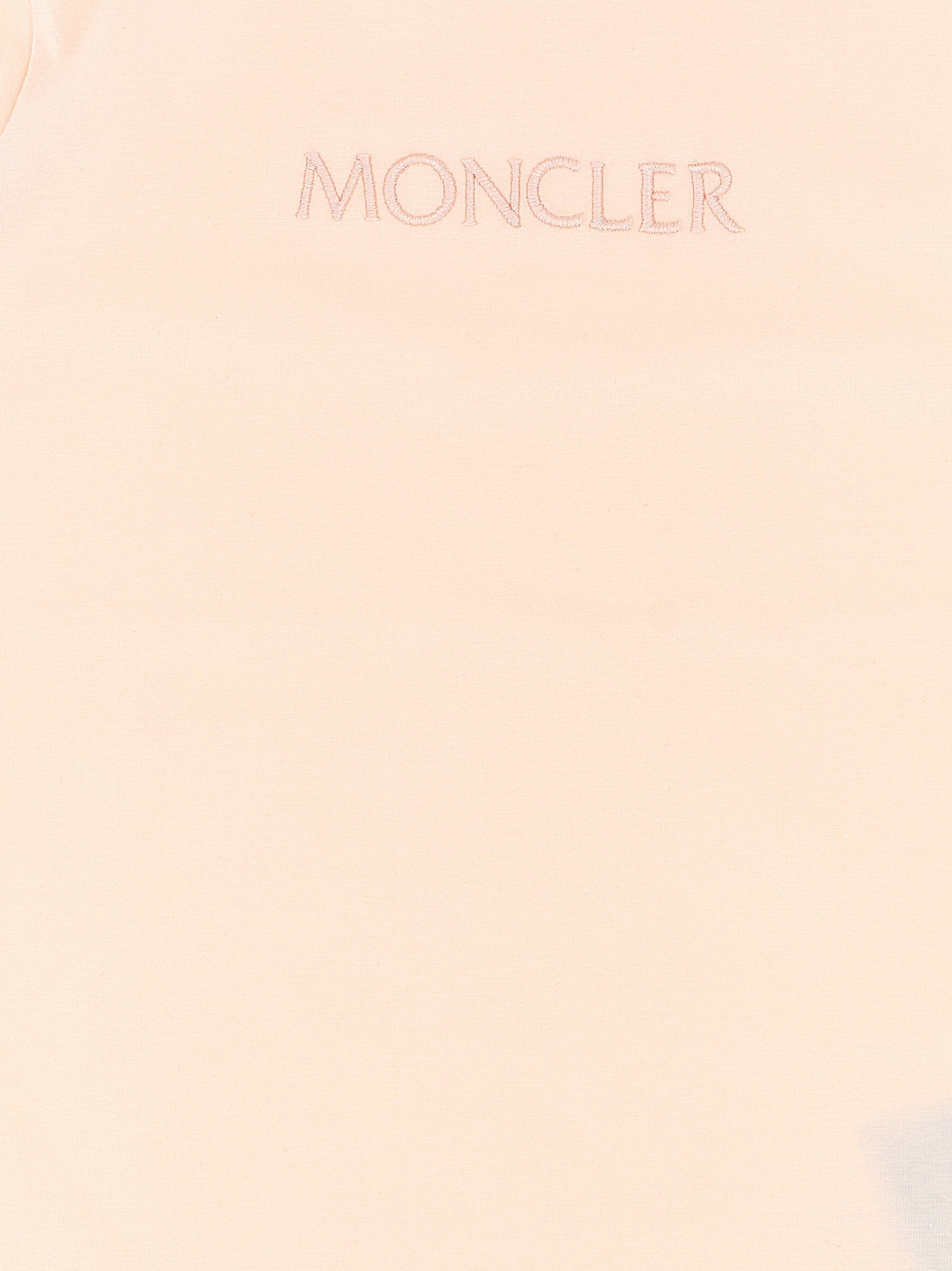 Moncler Enfant Logo Embroidery T-shirt