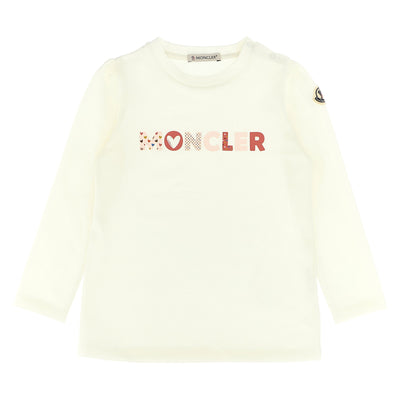 Moncler Enfant Logo Print T-shirt