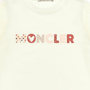 Moncler Enfant Logo Print T-shirt