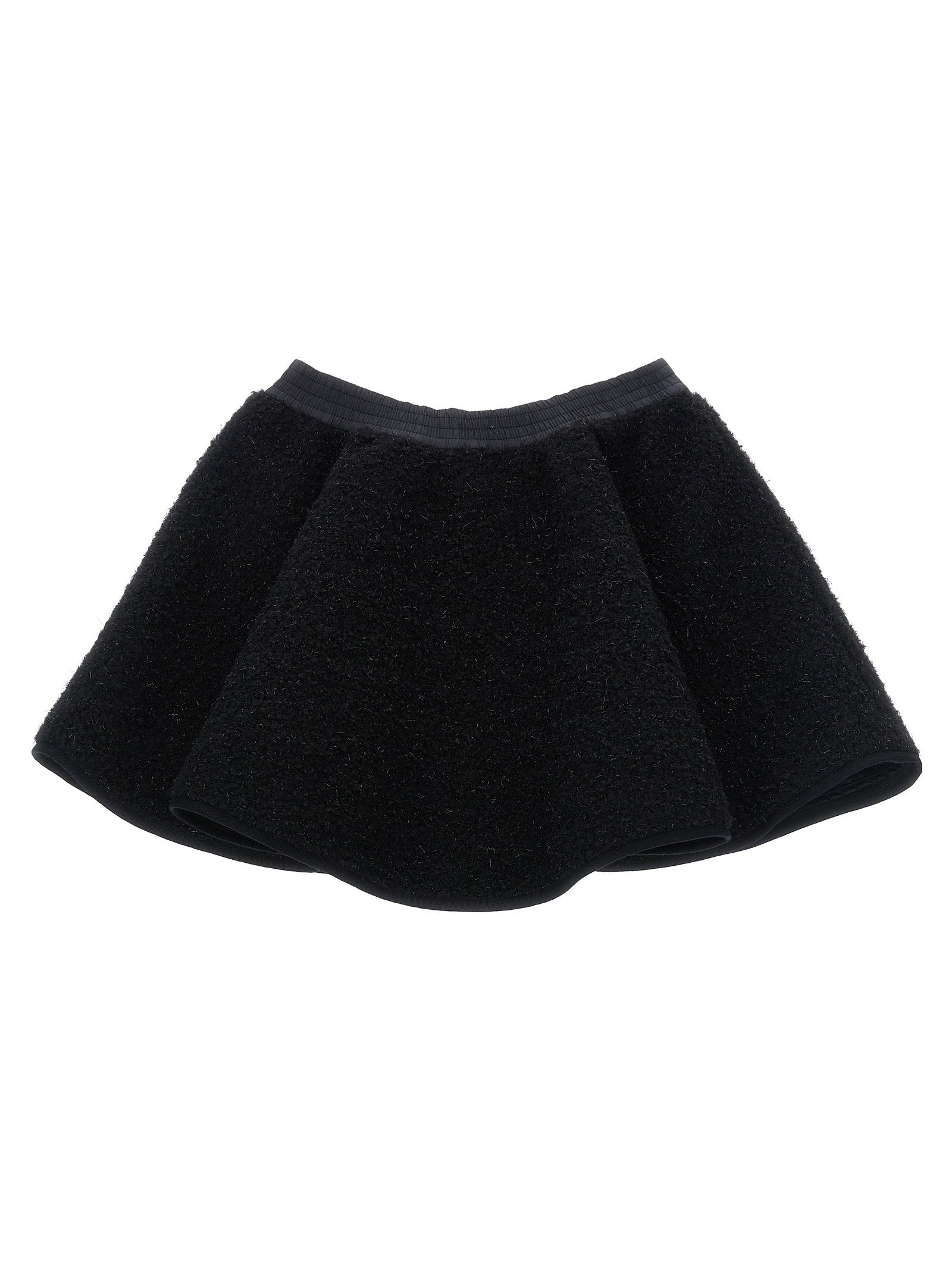 Moncler Enfant Metallic Teddy Skirt